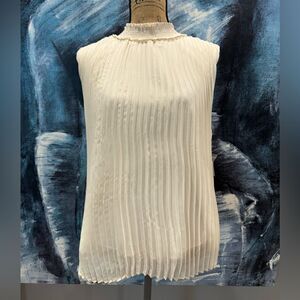 Nanette Lepore pleated tank top size XL